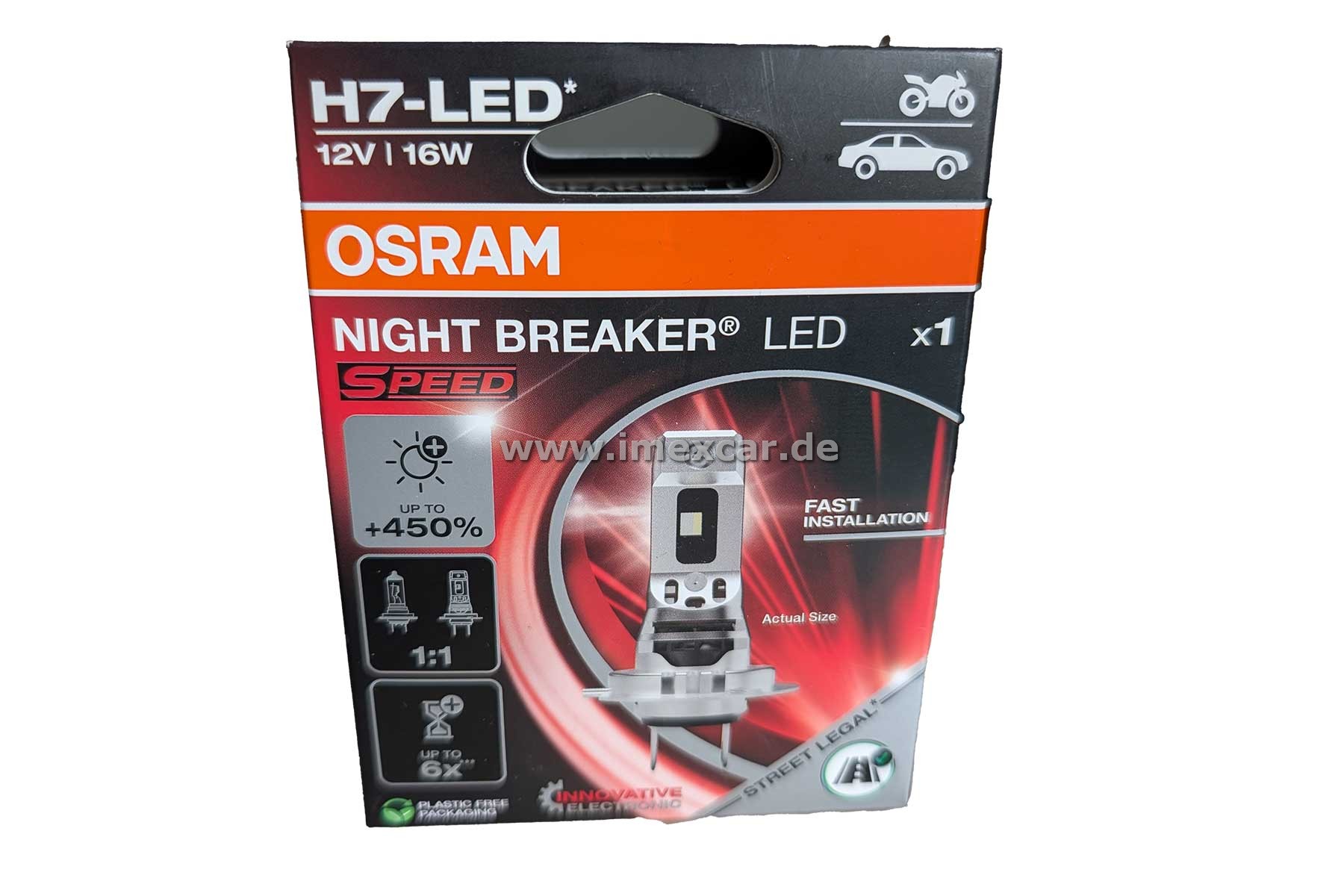 OSRAM NIGHT BREAKER H7-LED PRO 64210DWNBSP-1HB